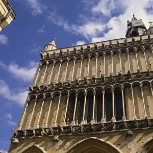 Gargoyle facade of Notre Dame, Dijon, Burgundy, France, Europe