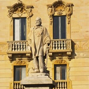 Garibaldi Statue (1890), Trapani, Sicily