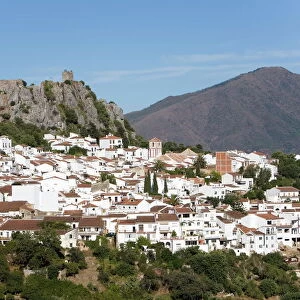 Gaucin, one of the white villages, Malaga province, Andalucia, Spain, Europe