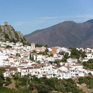 Gaucin, one of the white villages, Malaga province, Andalucia, Spain, Europe