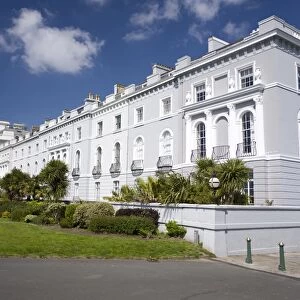Georgian architecture at the Hoe, Plymouth, Devon, England, United Kingdom, Europe