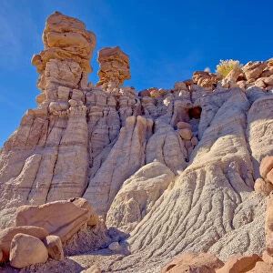 Giant Hoodoos in the Devils Playground at Petrified Forest National Park, Arizona