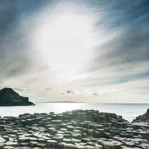 The Giants Causeway, UNESCO World Heritage Site, County Antrim, Ulster, Northern Ireland