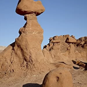 Goblin hoodoo formations, Goblin Valley State Park, Utah, United States of America