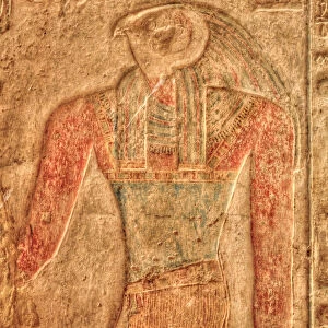 The God Horus, Bas Relief, Beit al-Wali Temple, Kalabsha, UNESCO World Heritage Site