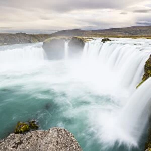 Godafoss Waterfall, Iceland, Polar Regions