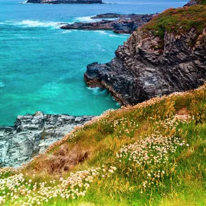 Godrevy Lighthouse, Cornwall, England, United Kingdom, Europe