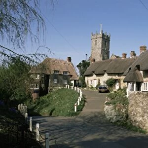 Godshill village, Isle of Wight, England, United Kingdom, Europe