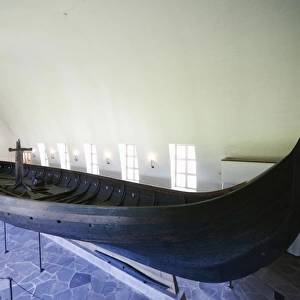 Gokstad Viking ship excavated from Oslofjord, Vikingskipshuset (Viking Ship Museum)
