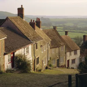 Gold Hill, Shaftesbury, Dorset, England