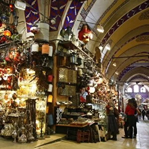 The Grand Bazaar (Kapali Carsi), Istanbul, Turkey, Europe