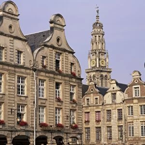 Grand Place, Arras, Artois region, Nord Pas de Calais, France, Europe