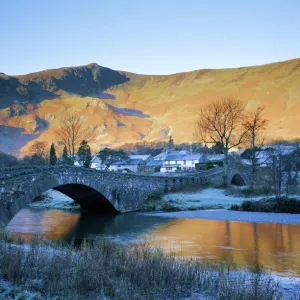 Grange in Borrowdale, Lake District National Park, Cumbria, England, UK