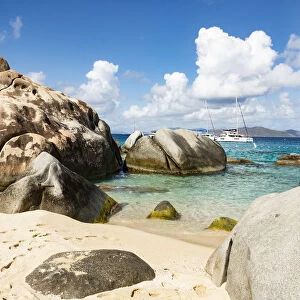 Granite boulders at Gorda Baths, island of Virgin Gorda, British Virgin Islands
