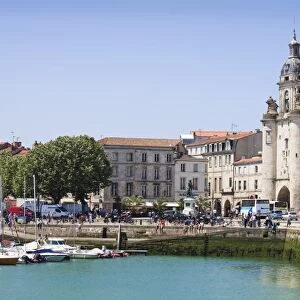 The Great Clock Tower by the harbour, La Rochelle, Charente-Maritime, France, Europe