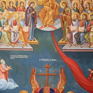 Greek Orthodox icon, Thessaloniki, Macedonia, Greece, Europe