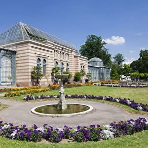 Greenhouse, Maurisches Landhaus, Wilhelma Zoo and Botanical Gardens, Stuttgart, Baden Wurttemberg, Germany, Europe