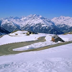 The Grossglockner road, Hohe Tauern National Park region, Austria