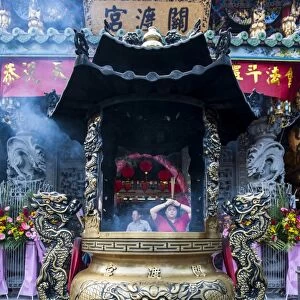 Guandu Temple, Guandu, Taipeh, Taiwan, Asia