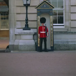 Guard and sentry box