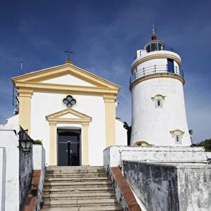 Guia Lighthouse and Chapel of Our Lady Guia, Macau, China, Asia