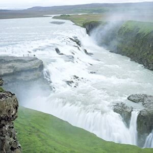 Gullfoss, or Golden Waterfall