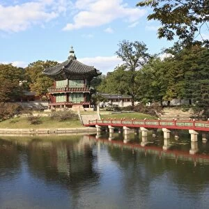 Gyeongbokgung Palace (Palace of Shining Happiness), Seoul, South Korea, Asia