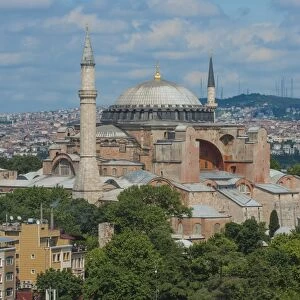 Hagia Sophia Museum, UNESCO World Heritage Site, Istanbul, Turkey, Europe