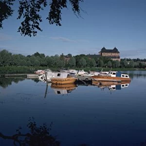 Hame Castle and Lake Vanajavesi, Hameenlinna, Finland, Scandinavia, Europe
