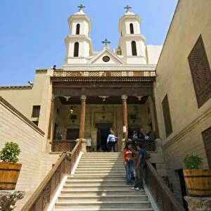 Hanging Church, Coptic Cairo, Cairo, Egypt, North Africa, Africa