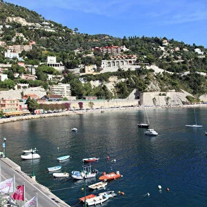 Harbor, Villefranche sur Mer, Alpes Maritimes, Cote d Azur, French Riviera, Provence, France, Europe