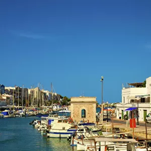 Harbour, Ciutadella, Menorca, Balearic Islands, Spain, Mediterranean, Europe