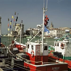 The harbour, La Rochelle, Cote de Jade, Poitou Charentes, France, Europe
