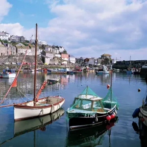 Harbour, Mevagissey, Cornwall, United Kingdom, Europe