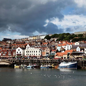 The Harbour at Scarborough, North Yorkshire, Yorkshire, England, United Kingdom, Europe
