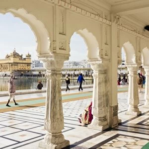 Harmandir Sahib (Golden Temple), Amritsar, Punjab, India, Asia