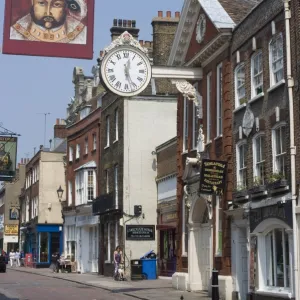 The High Street, Rochester, Kent, England, United Kingdom, Europe