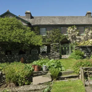 Hilltop, Sawrey, near Ambleside, the home of Beatrix Potter, famous author of childrens books, Lake District National Park, Cumbria, England, United Kingdom, Europe