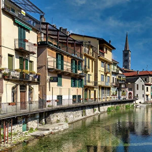 Historic center, Omegna, Lake Orta, Verbania district, Piedmont, Italian Lakes, Italy, Europe