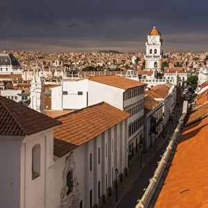 Historic City of Sucre seen from Iglesia Nuestra Senora de La Merced (Church of Our Lady of Mercy)