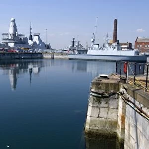 Historic Docks, Portsmouth, Hampshire, England, United Kingdom, Europe