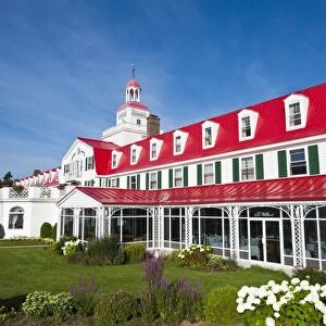Historic Hotel Tadoussac, Tadoussac, Quebec, Canada, North America