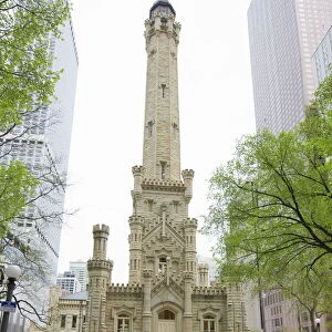 The Historic Water Tower, North Michigan Avenue, Chicago, Illinois, United States of America