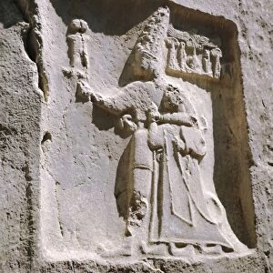Hittite rock carving