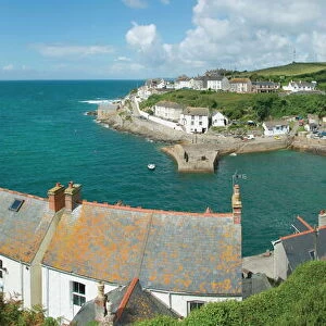 The holiday resort town of Porthleven, Cornwall, England, United Kingdom, Europe