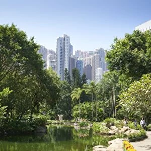 Hong Kong Park in Central, Hong Kong Island, Hong Kong, China, Asia