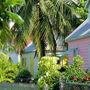 Hope Town, 200 year old settlement on Elbow Cay, Abaco Islands, Bahamas