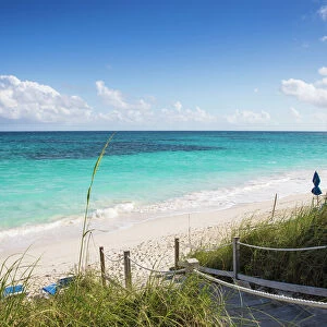Hope Town Beach, Hope Town, Elbow Cay, Abaco Islands, Bahamas, West Indies, Central
