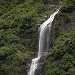 Horsetail Falls, Valdez, Alaska, United States of America, North America