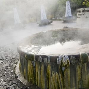 Hot springs, Ranong, Thailand, Southeast Asia, Asia